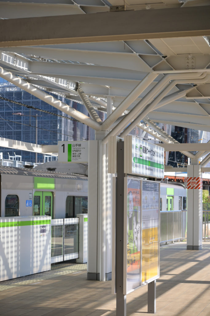 山手線 Yamanote line 高輪ゲートウェイ 写真 無料 フリーダウンロード 東京 Takanawa Gateway Photo Free Download