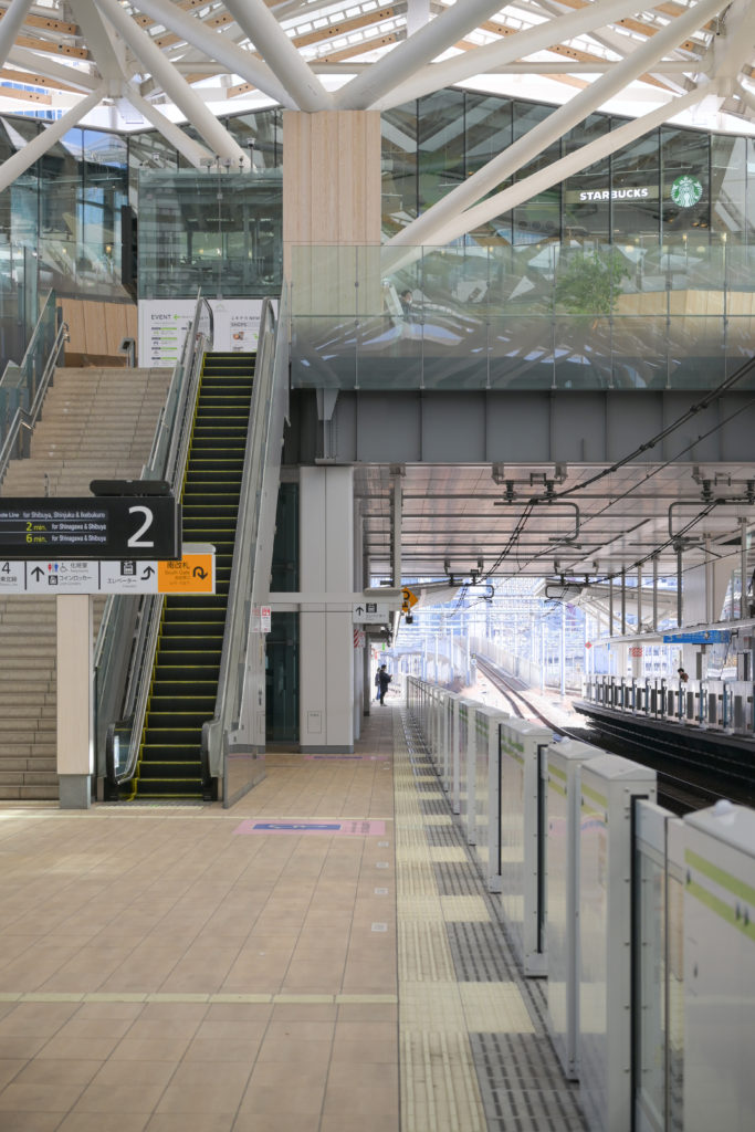 ２番ホーム 高輪ゲートウェイ 写真 無料 フリーダウンロード 東京 Takanawa Gateway Photo Free Download