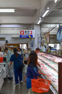 パヤオ直販店　新鮮なお刺身がいっぱい