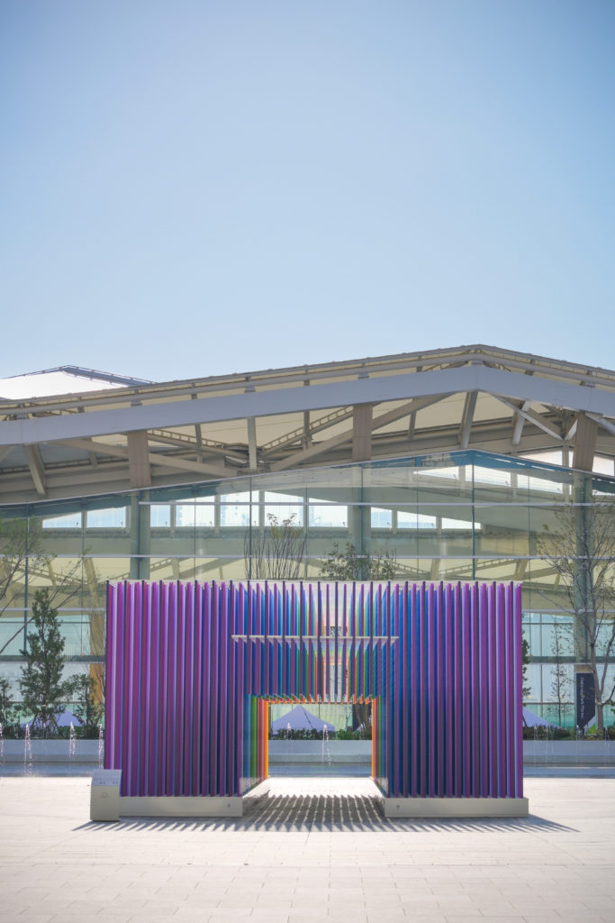 レインボーゲート Rainbow gate 高輪ゲートウェイ 写真 無料 フリーダウンロード 東京 Takanawa Gateway Photo Free Download