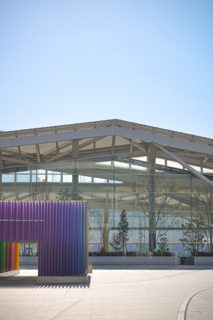 レインボーゲート Rainbow gate 高輪ゲートウェイ 写真 無料 フリーダウンロード 東京 Takanawa Gateway Photo Free Download