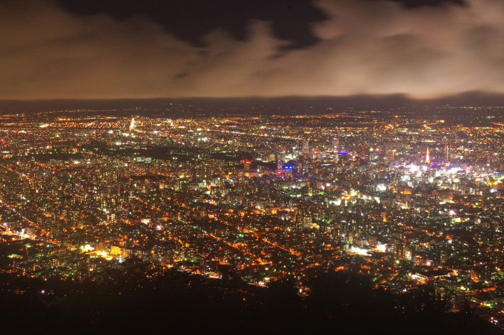 札幌の夜景