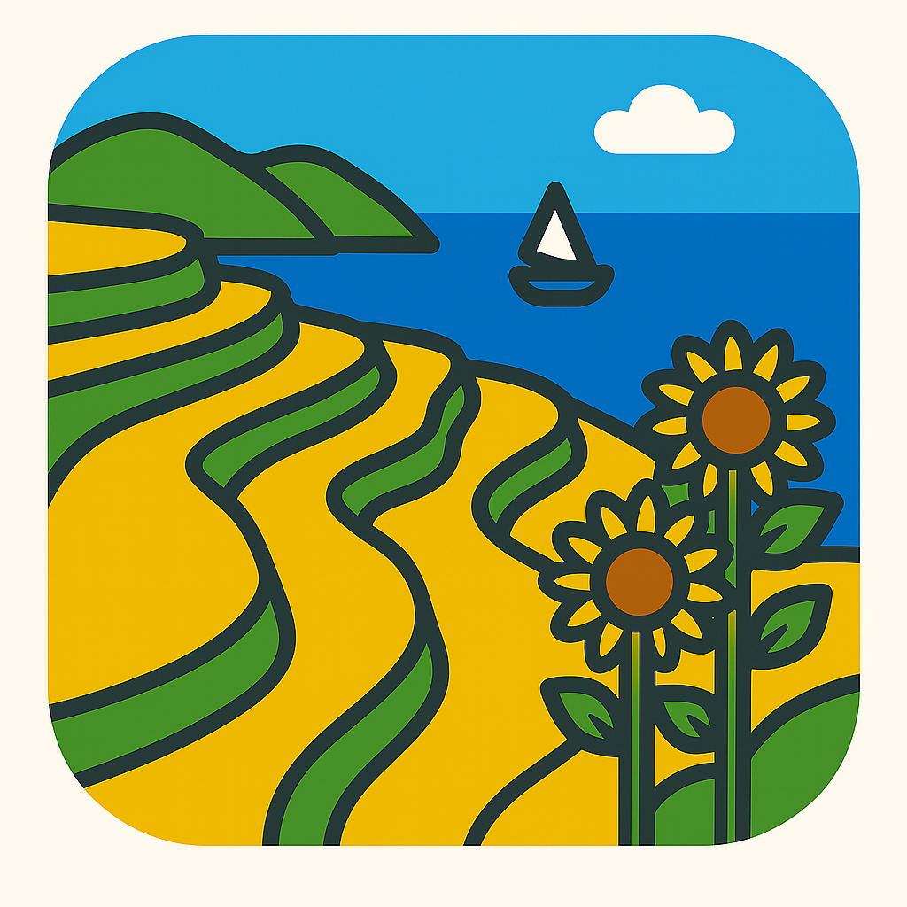 東後畑棚田 Higashi Ushirobata Rice Terraces 山口県