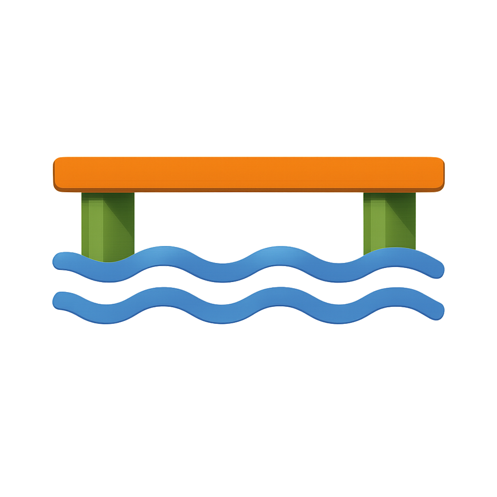 今成橋(佐田沈下橋) Imanari Bridge (Sada Submersible Bridge) 高知県