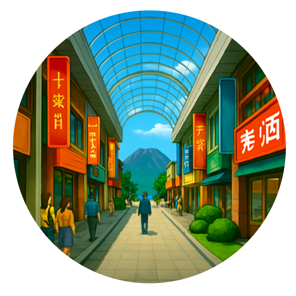 天文館 Tenmonkan Shopping District　鹿児島県