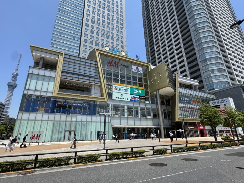 東京　錦糸町　オリナス　ショッピングモール