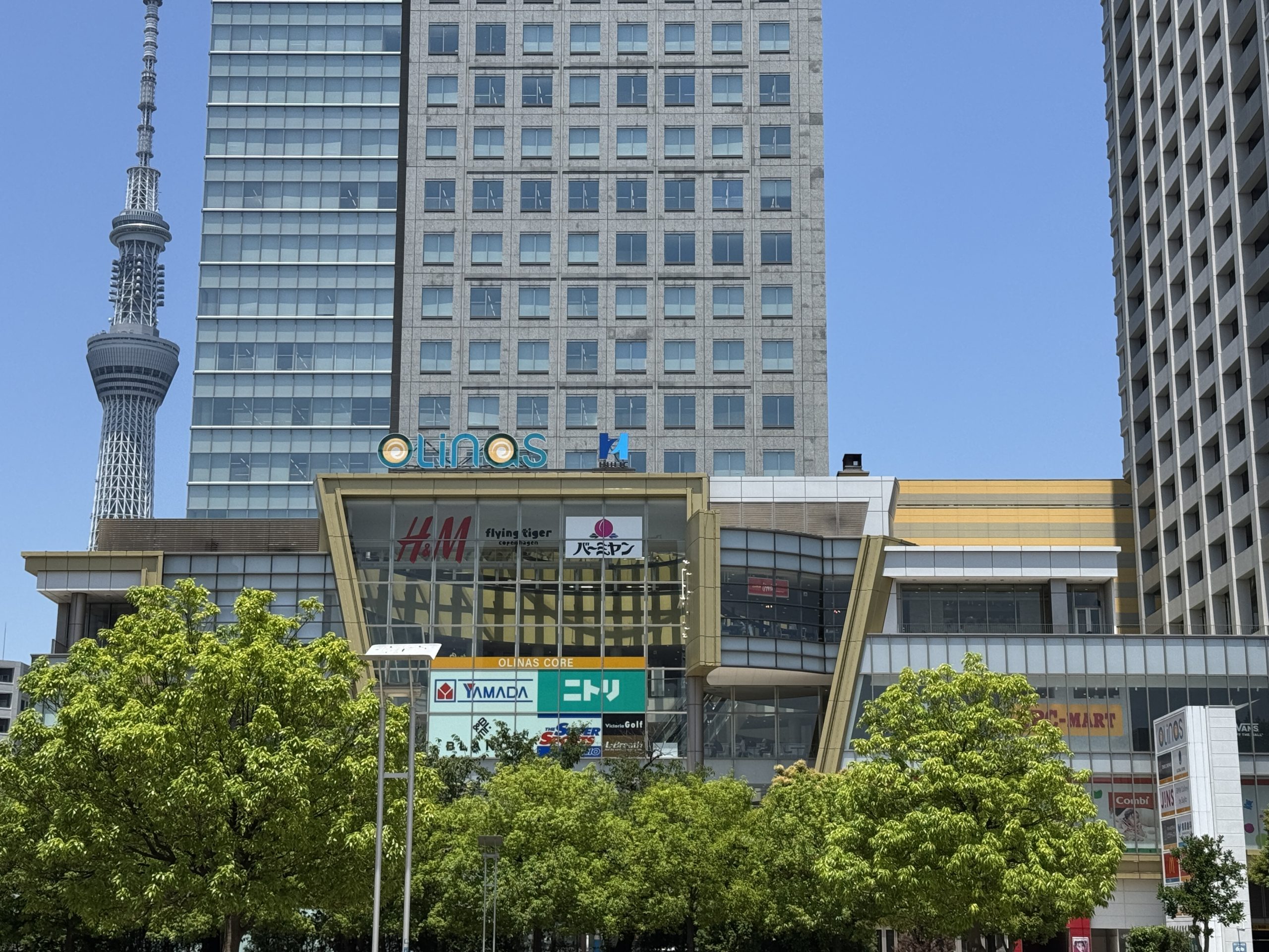 東京　錦糸町　オリナス　ショッピングモール