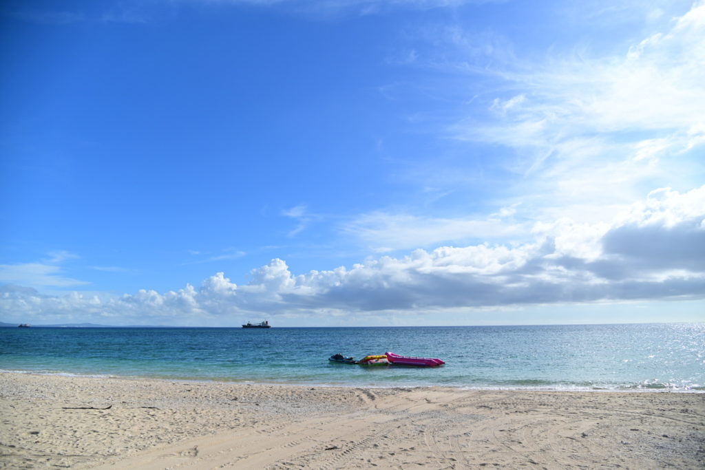 沖縄北部 塩川ビーチ 海水浴場