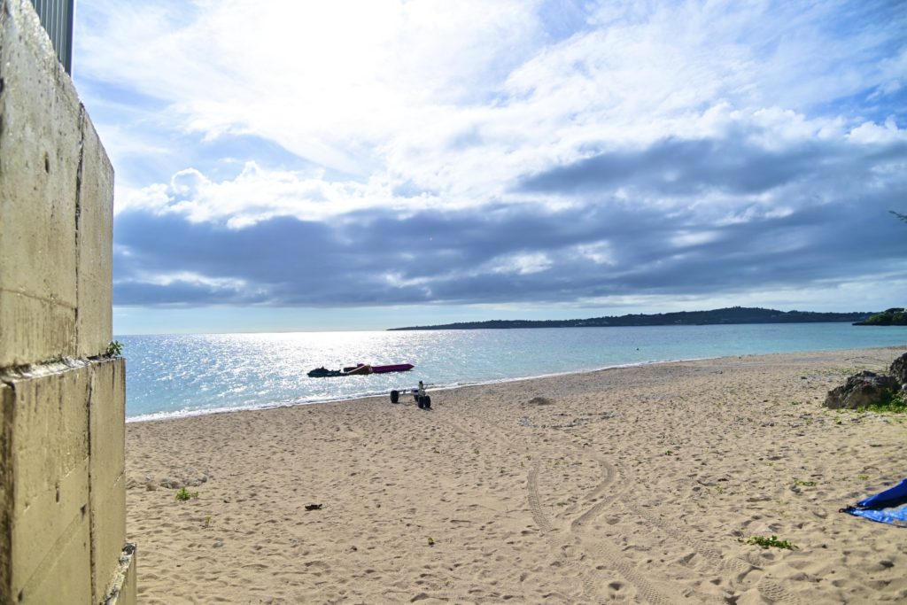 沖縄北部 塩川ビーチ 海水浴場