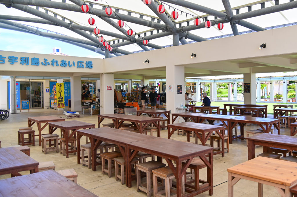 古宇利島の駅 ソラハシ Sorahashi Station on Kouri Island 沖縄北部