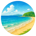 城山海水浴場 Shiroyama Beach