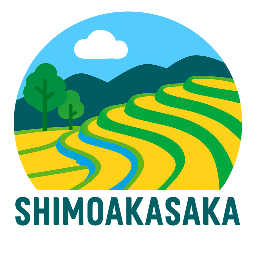 下赤阪の棚田 Rice terraces in Shimoakasaka　大阪府