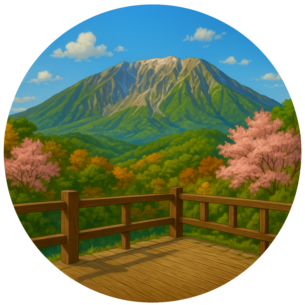 鍵掛峠展望台 Kagikake Pass Observation Deck　鳥取県