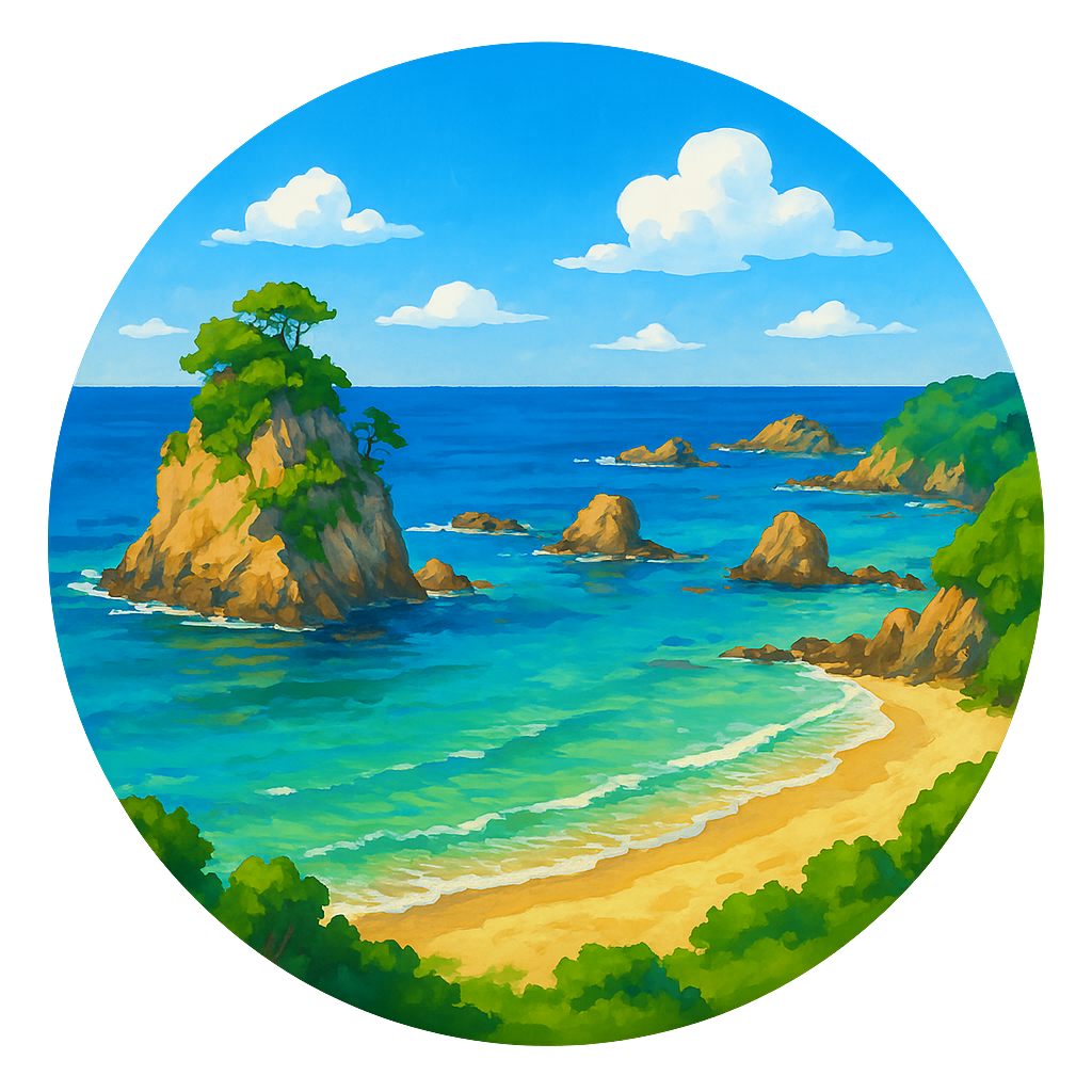 浦富海岸 Uradome coast　鳥取県