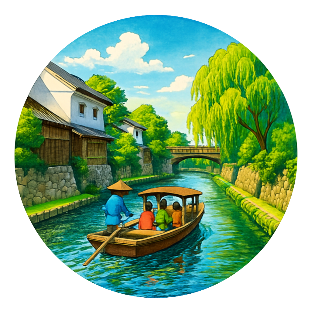 八幡堀 Hachimanbori　滋賀県