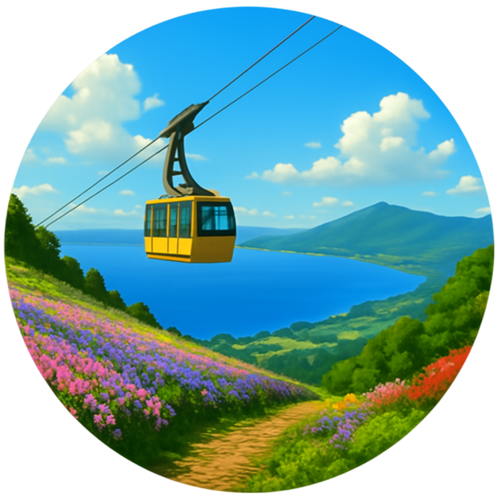 びわこ箱館山 Lake Biwa Hakodateyama　滋賀県