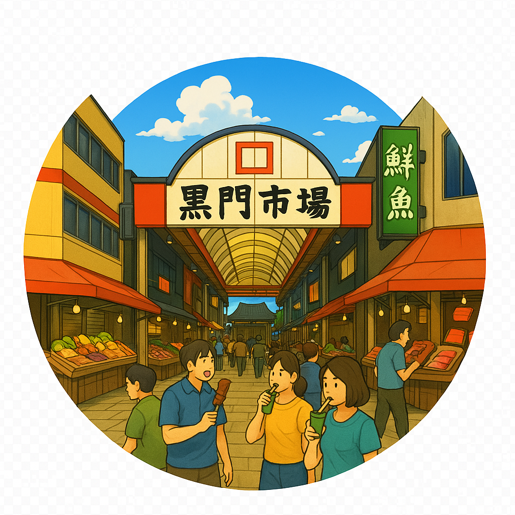 黒門市場 Kuromon Market　大阪府
