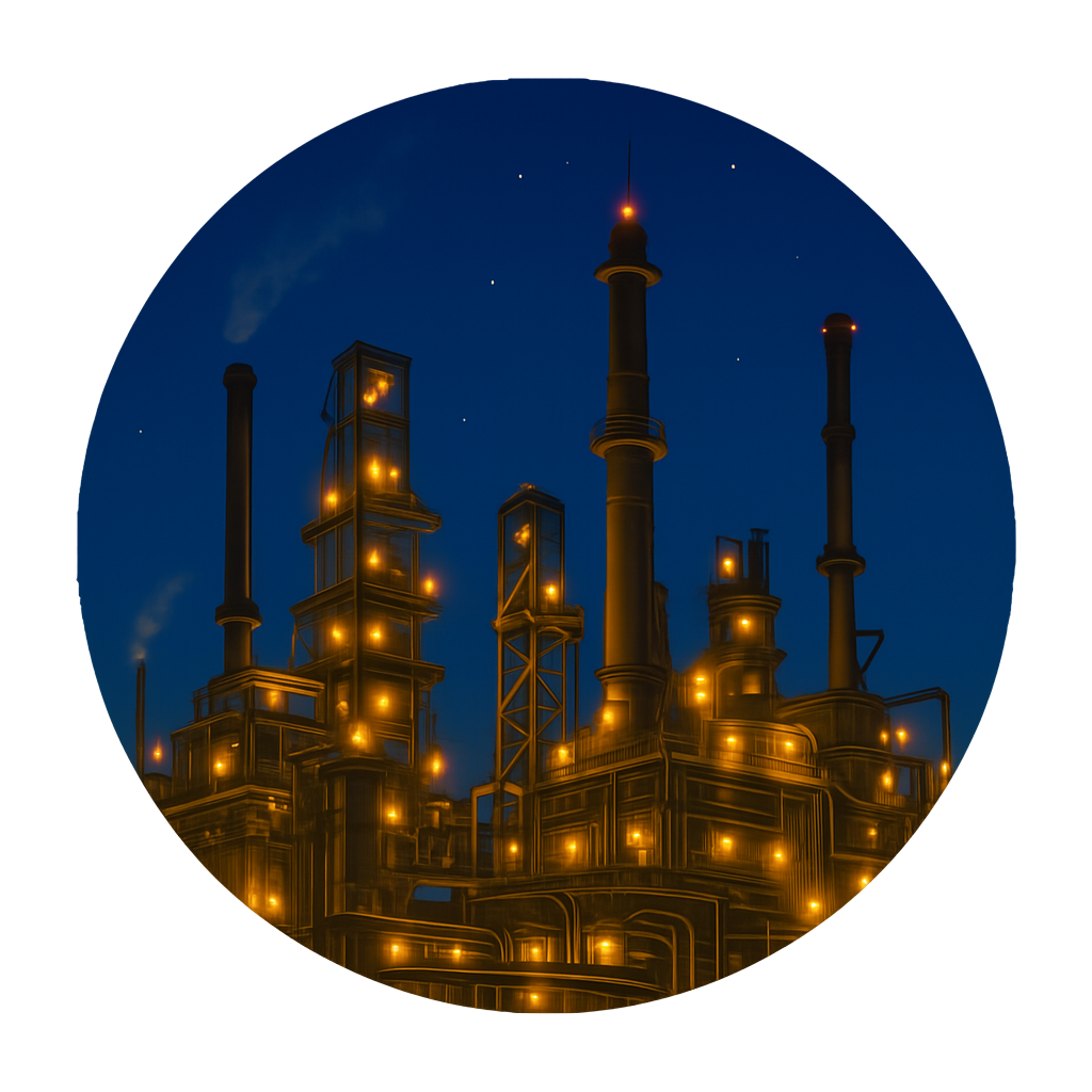 堺泉北工場夜景 Sakai Semboku Factory Night View　大阪府