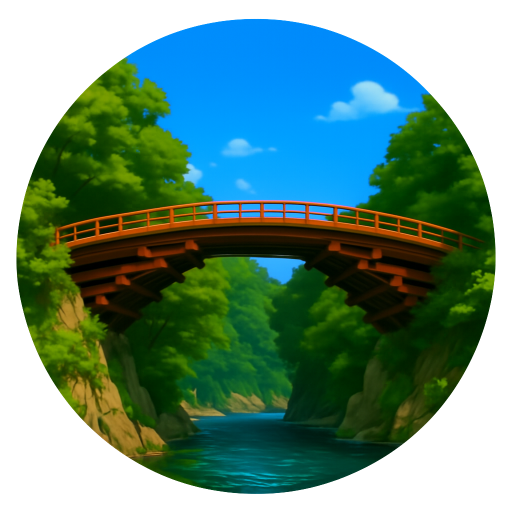 甲斐の猿橋 Kai’s Monkey Bridge　山梨県