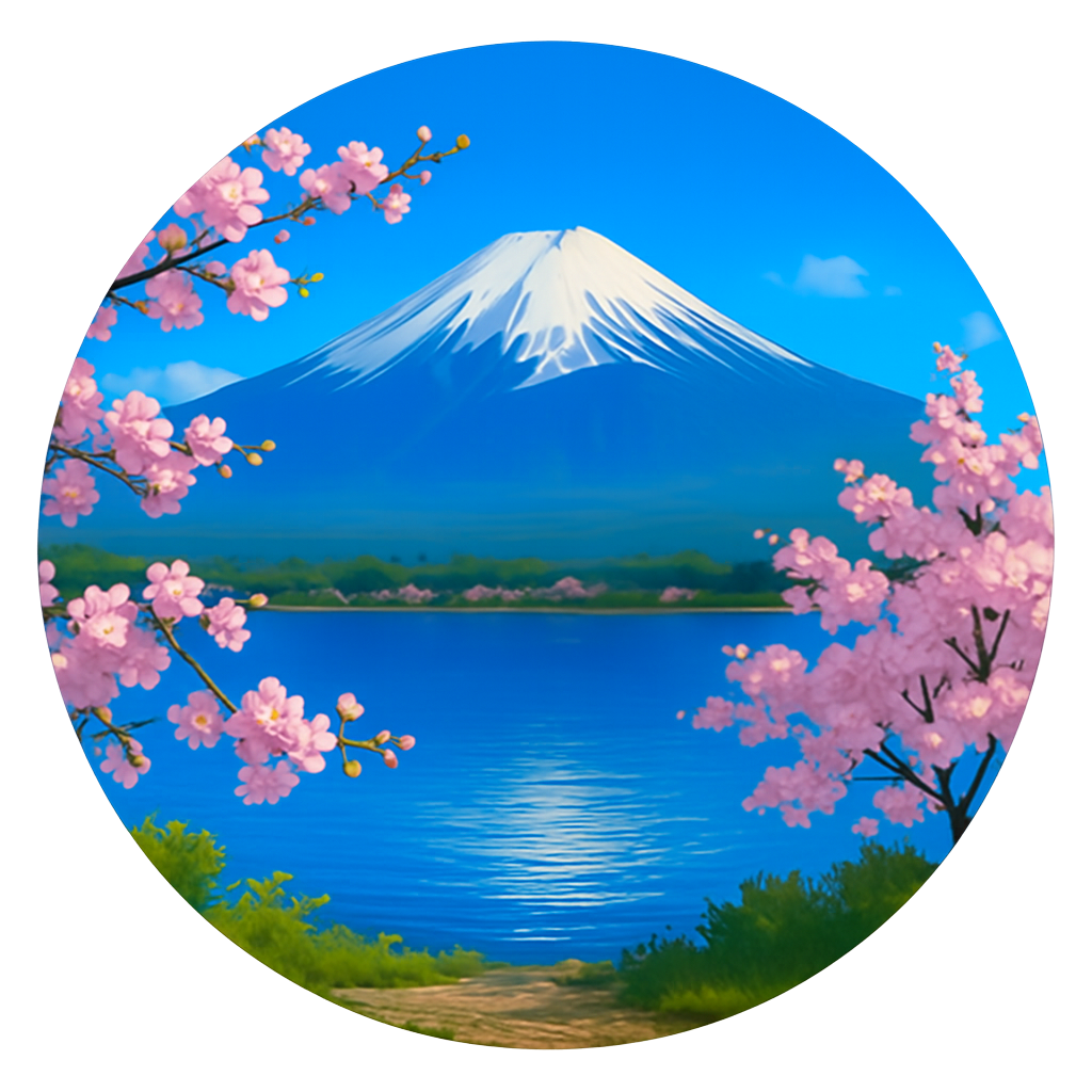 河口湖 Lake Kawaguchi　山梨県