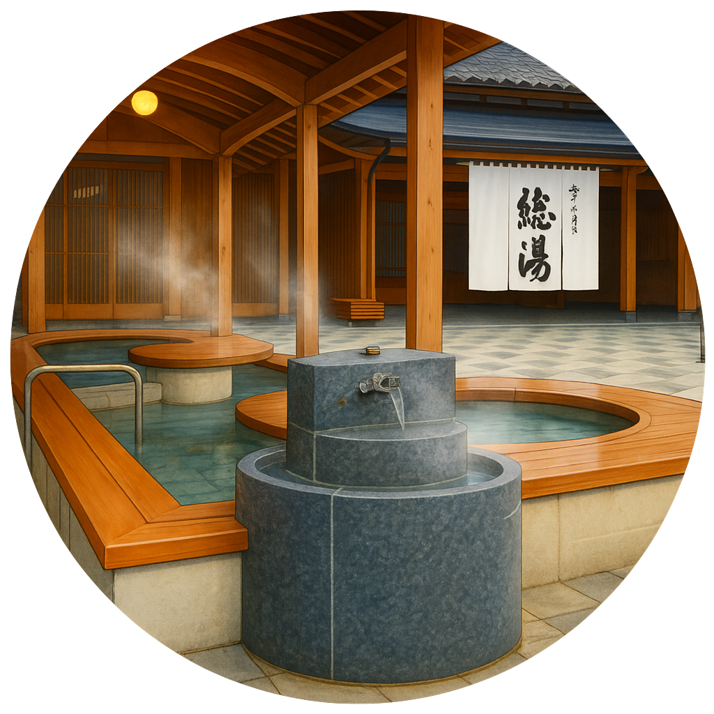 和倉温泉総湯 Wakura Onsen Public Bath　石川県