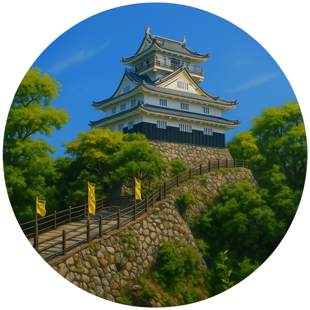 岐阜城 Gifu Castle　岐阜県