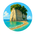 見附島（軍艦島） Mitsuke Island (Battleship Island)