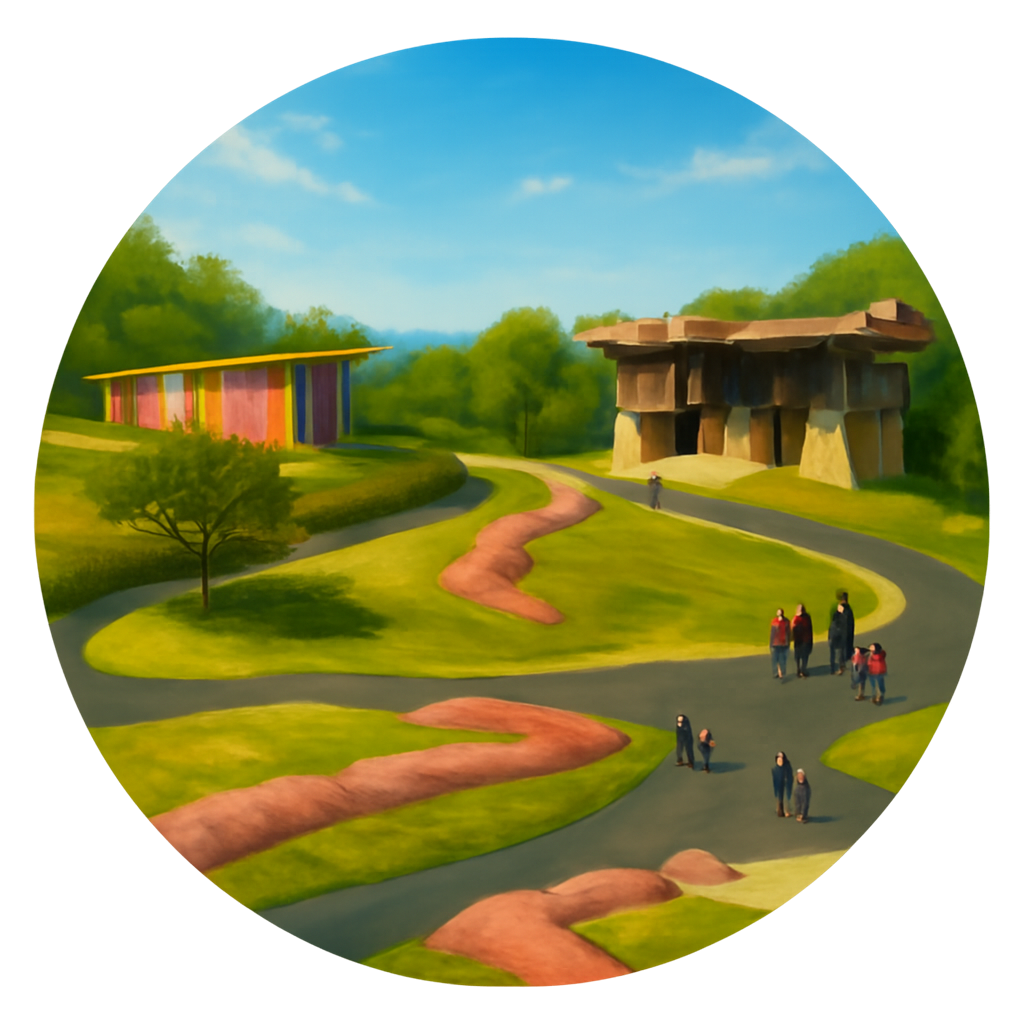 養老天命反転地 Yorozu Reversible Destiny Site　岐阜県