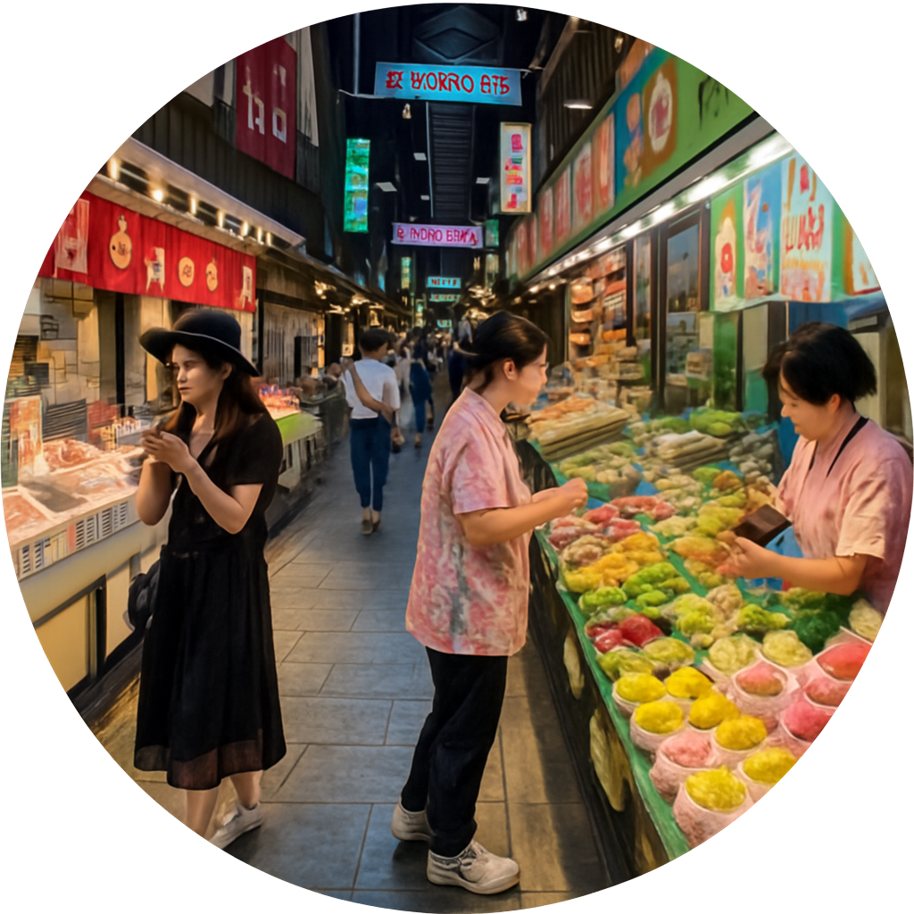 近江町市場 Omicho Market　石川県