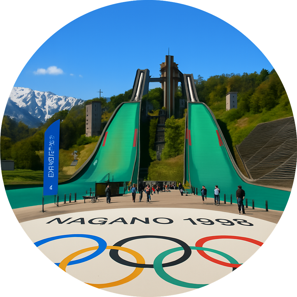 白馬ジャンプ競技場 Hakuba Ski Jump Stadium　長野県