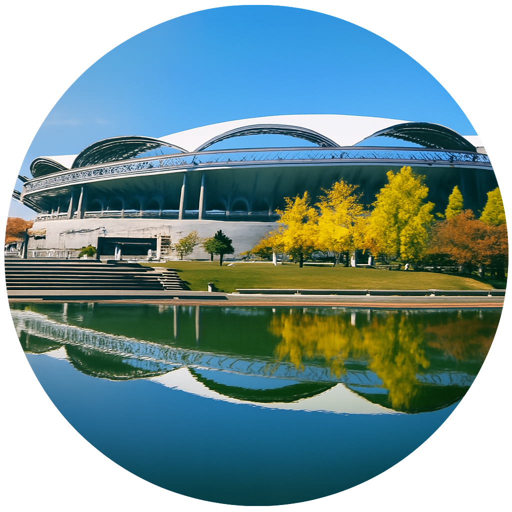 デンカビッグスワンスタジアム Denka Big Swan Stadium　新潟県