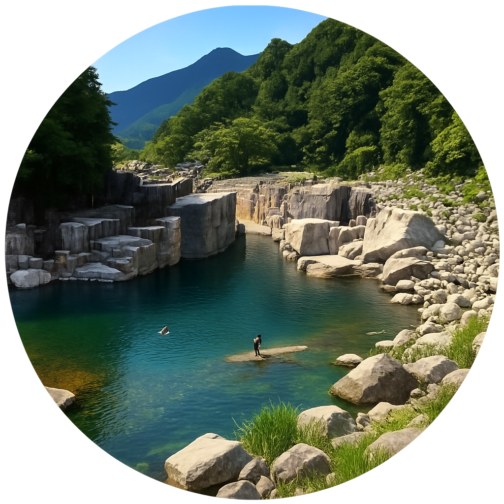 寝覚の床 Nezame no Toko　長野県