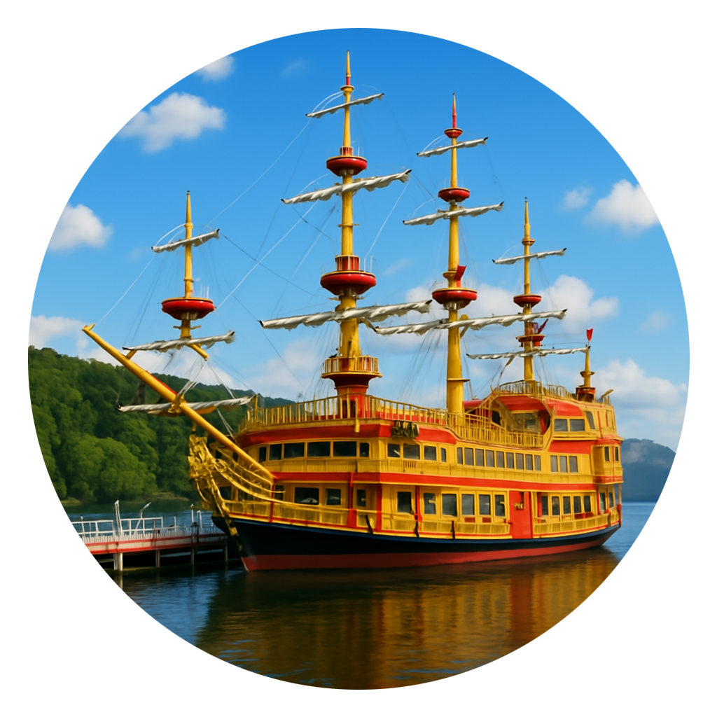 箱根海賊船 Hakone Pirate Ship　東京都