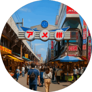 アメ横商店街 Ameyoko Shopping Street　東京都