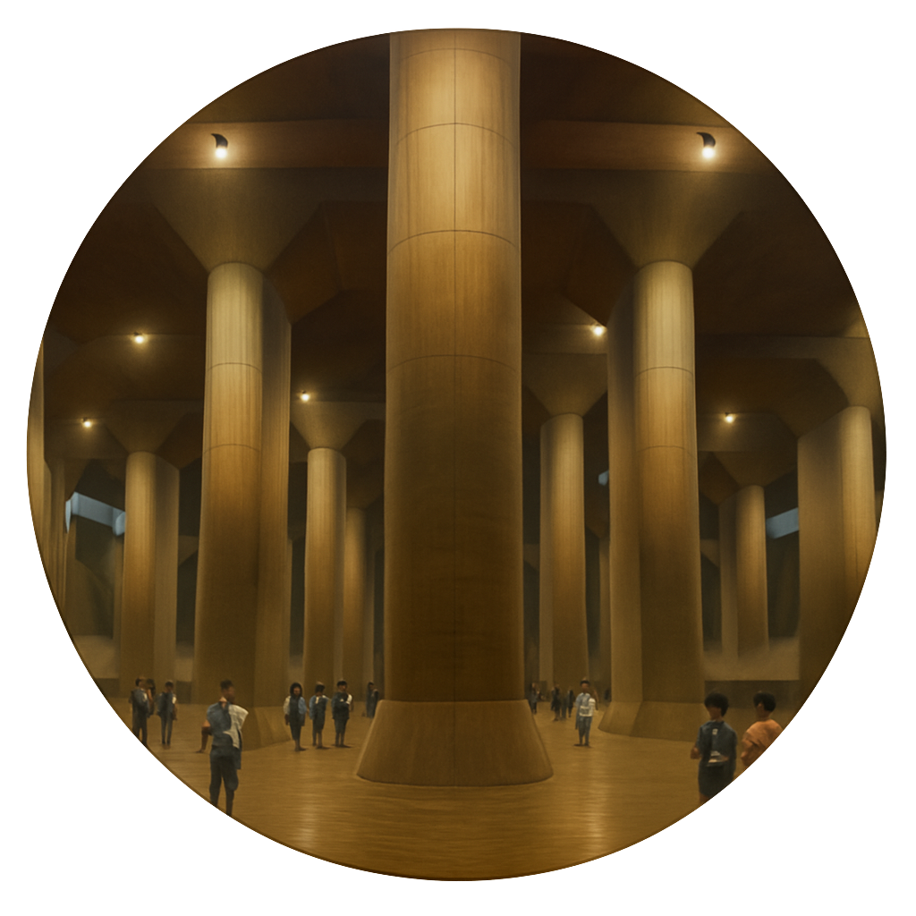 防火地下神殿 fireproof underground temple 埼玉県