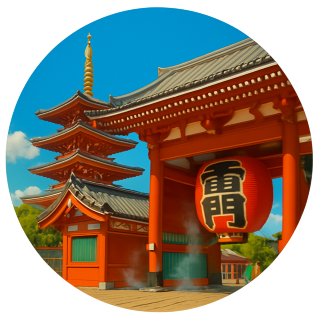 浅草寺 Sensoji Temple 東京都