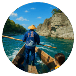 長瀞ライン下り Nagatoro Line Boat Ride