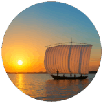 帆引き船発祥の地（かすみがうら市） The birthplace of sailing ships (Kasumigaura City)