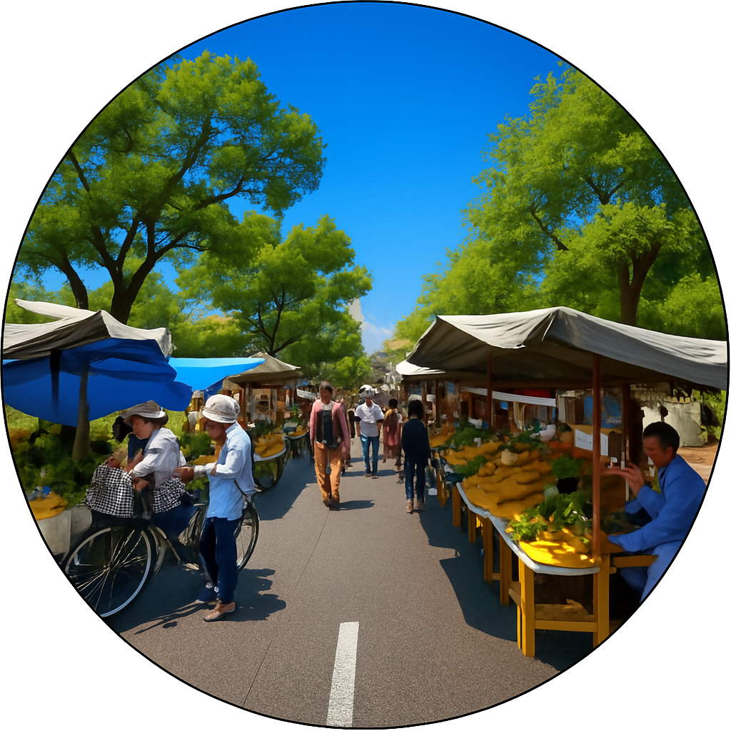 高知 日曜市 Sunday Market 高知県