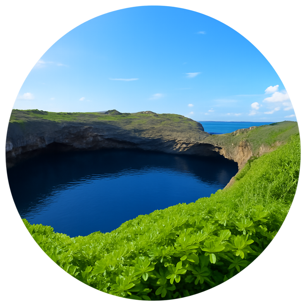 下地島の通り池 Pond Shimojishima 宮古島