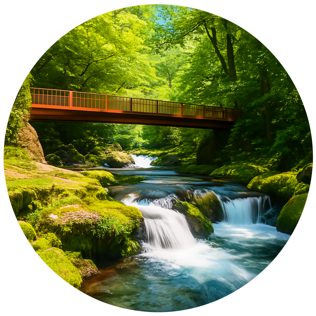 菊池渓谷 Kikuchi Gorge 熊本県