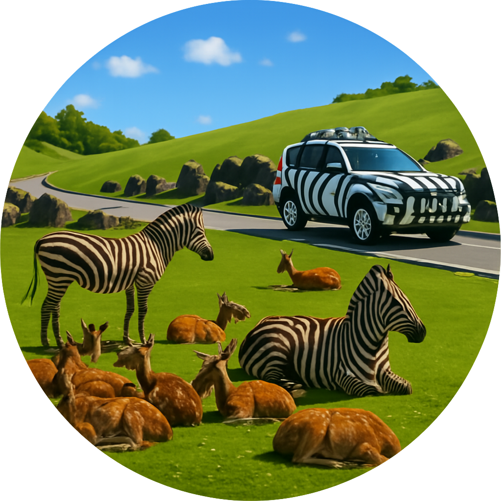 アフリカンサファリ African Safari (Kyushu Natural Animal Park)大分県