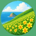 灘黒岩水仙郷 Nadakuroiwa Narcissus Village