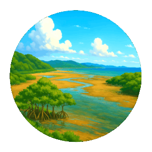 名蔵アンパル（なぐら）Nagura Ampal 沖縄県石垣市