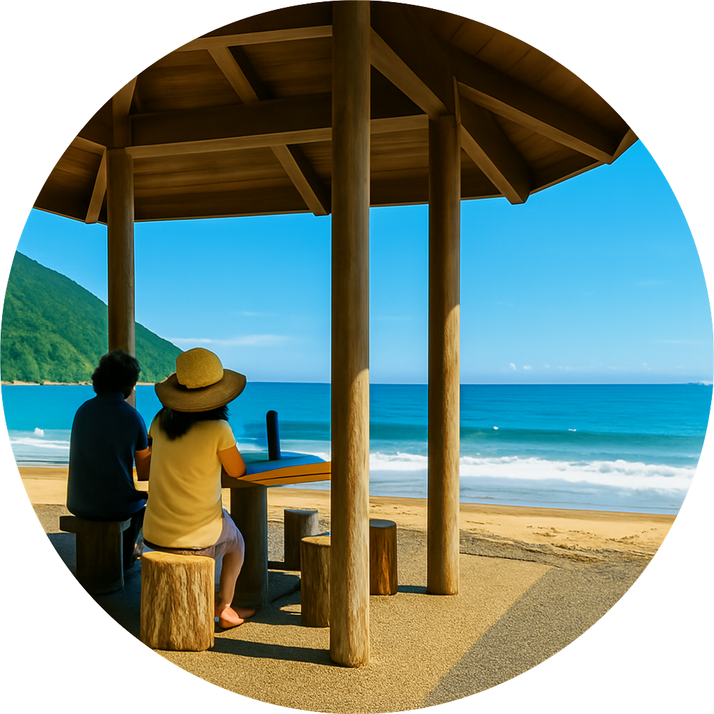 元猿海岸 Motosaru beach 大分県