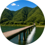 高瀬橋 高知県 四万十川 Takase Bridge