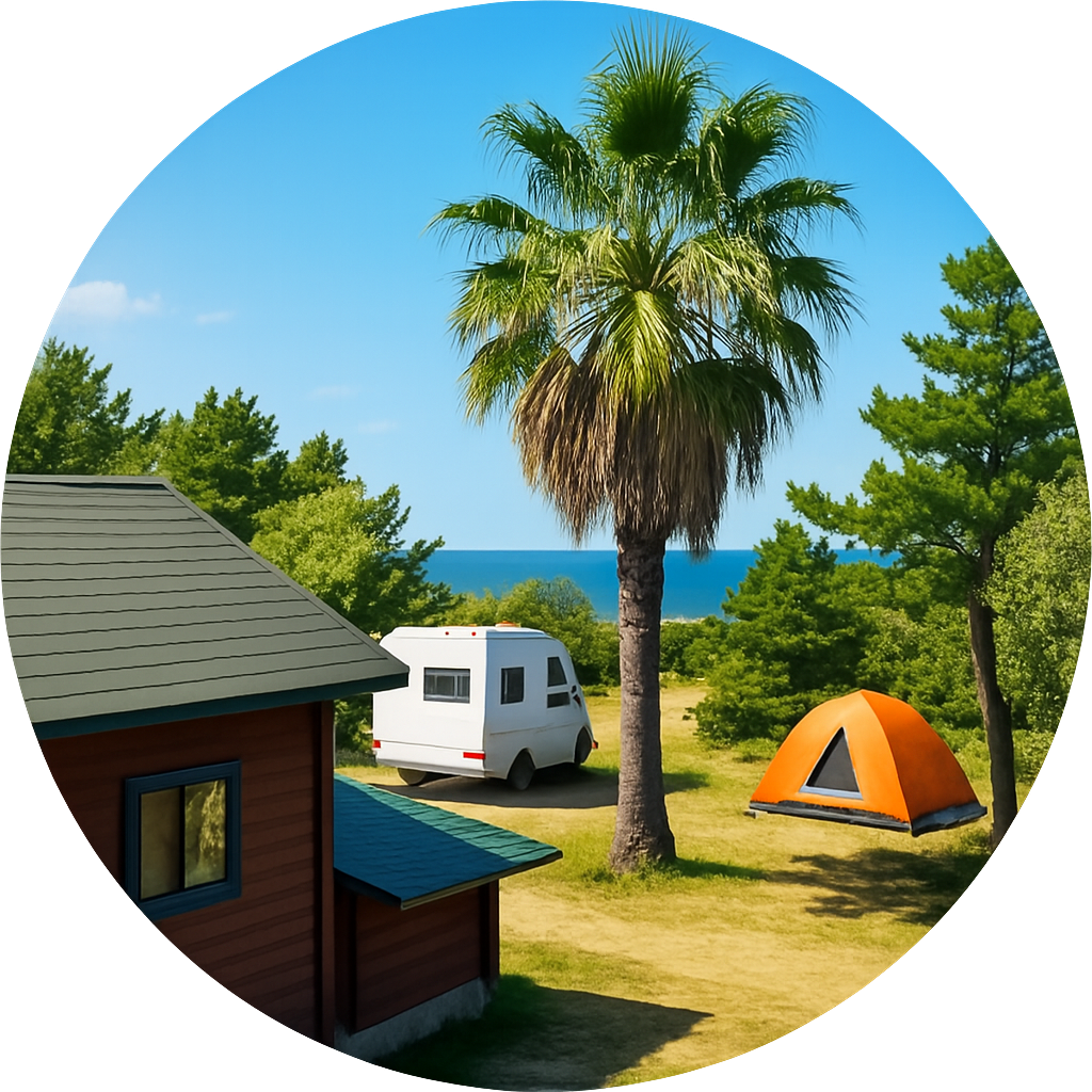 大淀西海岸ムーンビーチキャンプ場 Oyodo West Coast Moon Beach Campsite 三重県