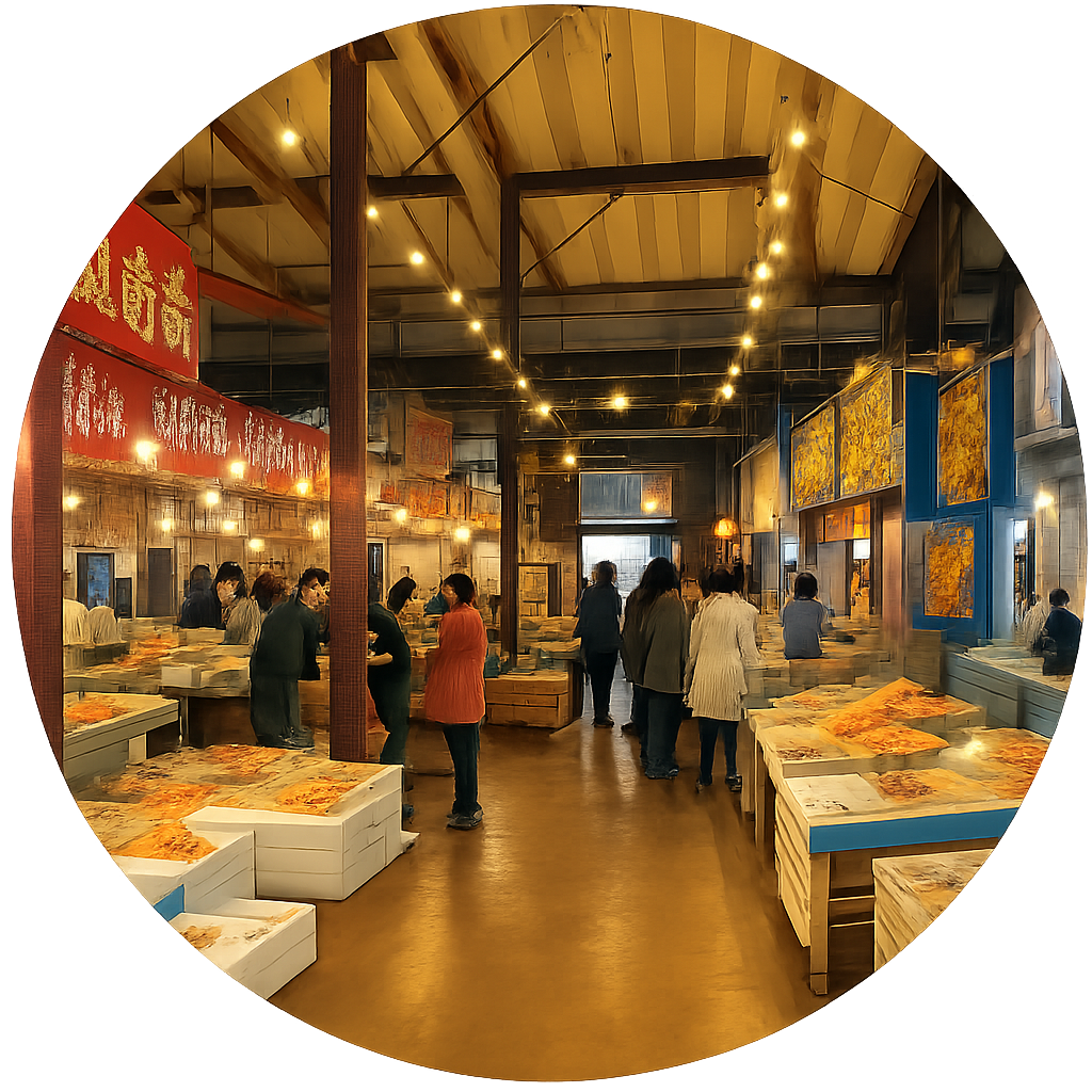 鳥取港海鮮市場かろいち Tottori Port Seafood Market Karoichi 鳥取県