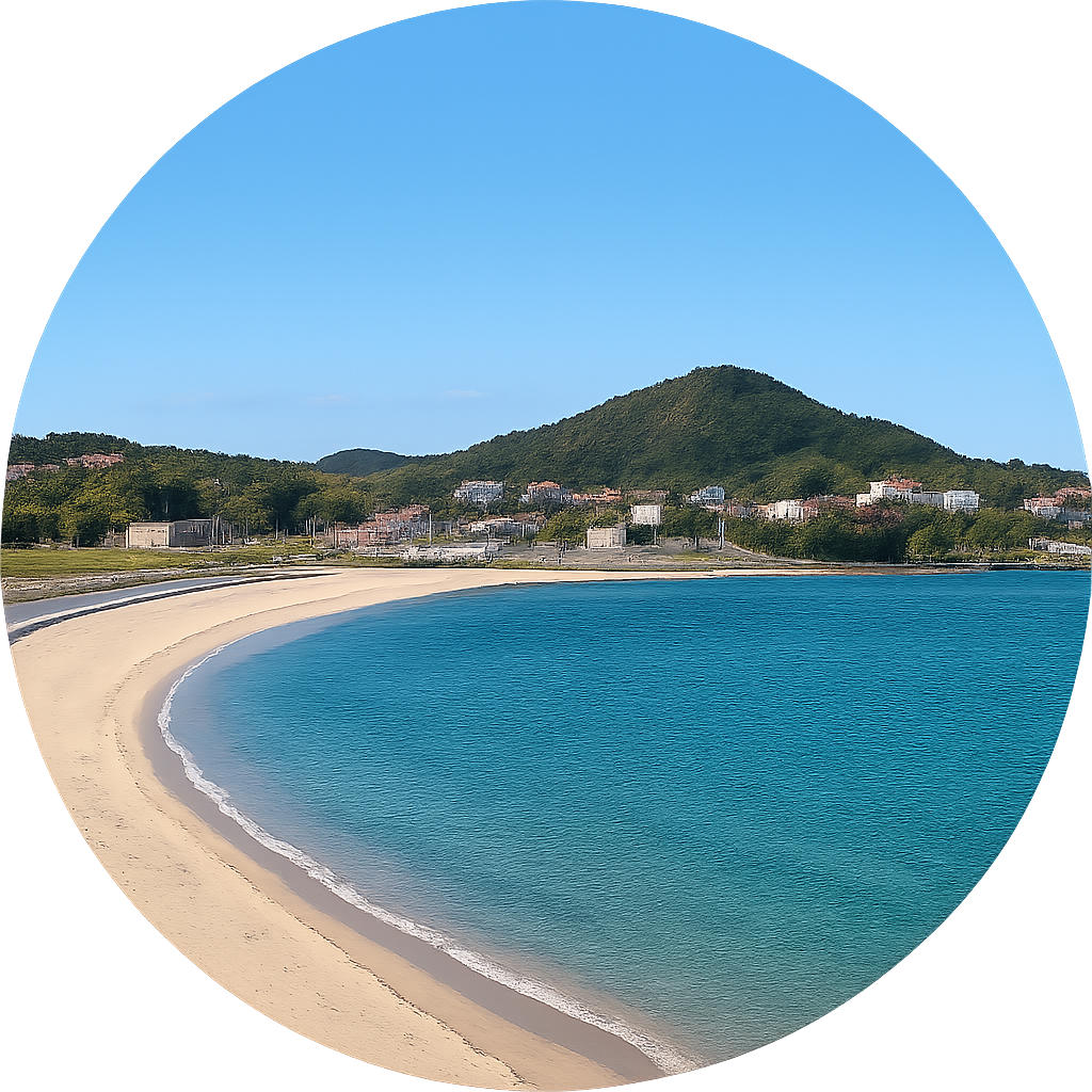 小田の浜海水浴場（気仙沼市） Odanohama Beach (Kesennuma City) 宮城県