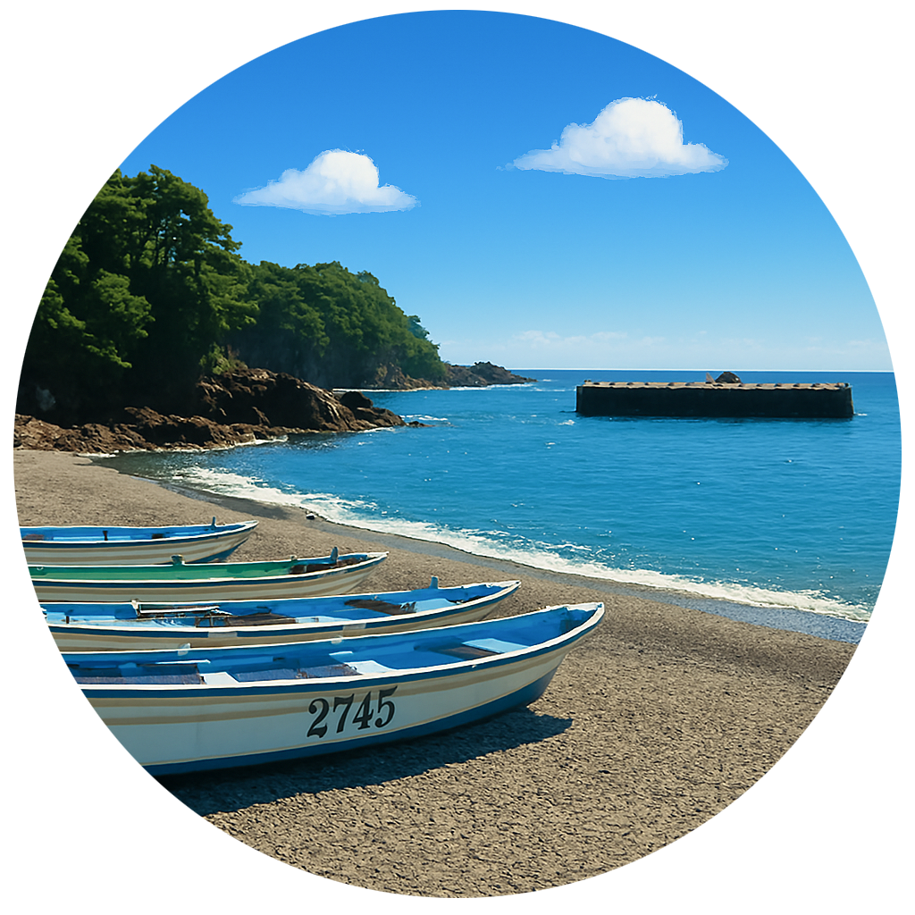 碁石海岸（大船渡市） Goishi beach 岩手県